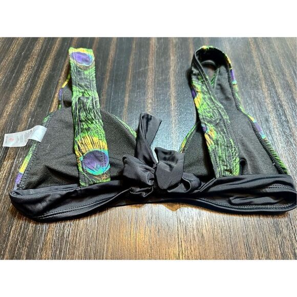 Peacock Print Bikini size S - Picture 5 of 9